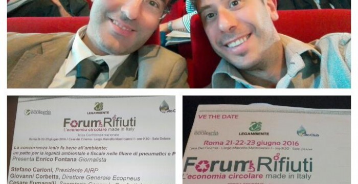 Forum nazionale dei Rifiuti 2016 sempre con l'amico Ciacci